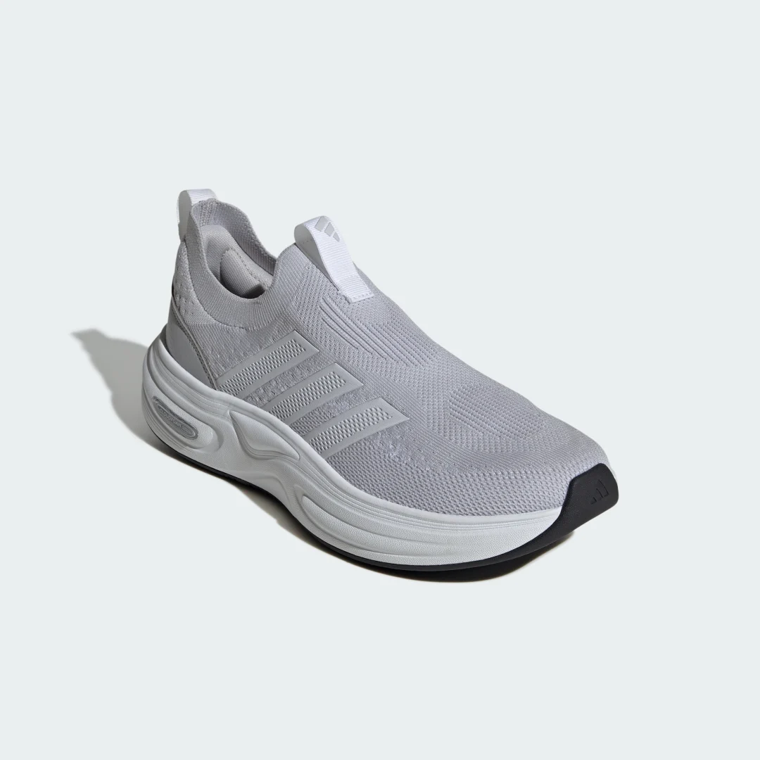 Detalle 2 de Zapatilla Cloudfoam CUXXION SOCK de Adidas – Gris, comodidad para el día a día