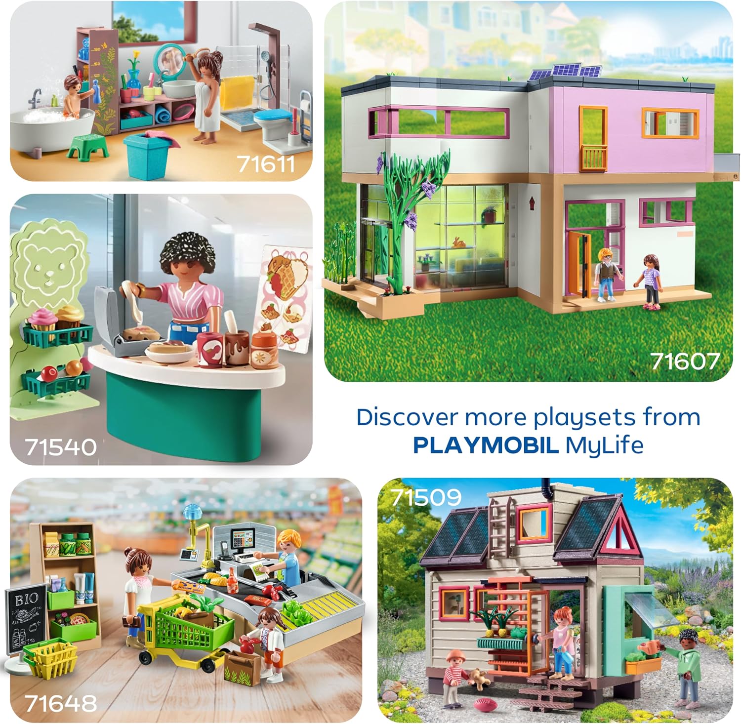 Detalle de Playmobil MyLife Fashion Designer: Sewing Studio with Sewing Machine and 6 Outfits (72082)