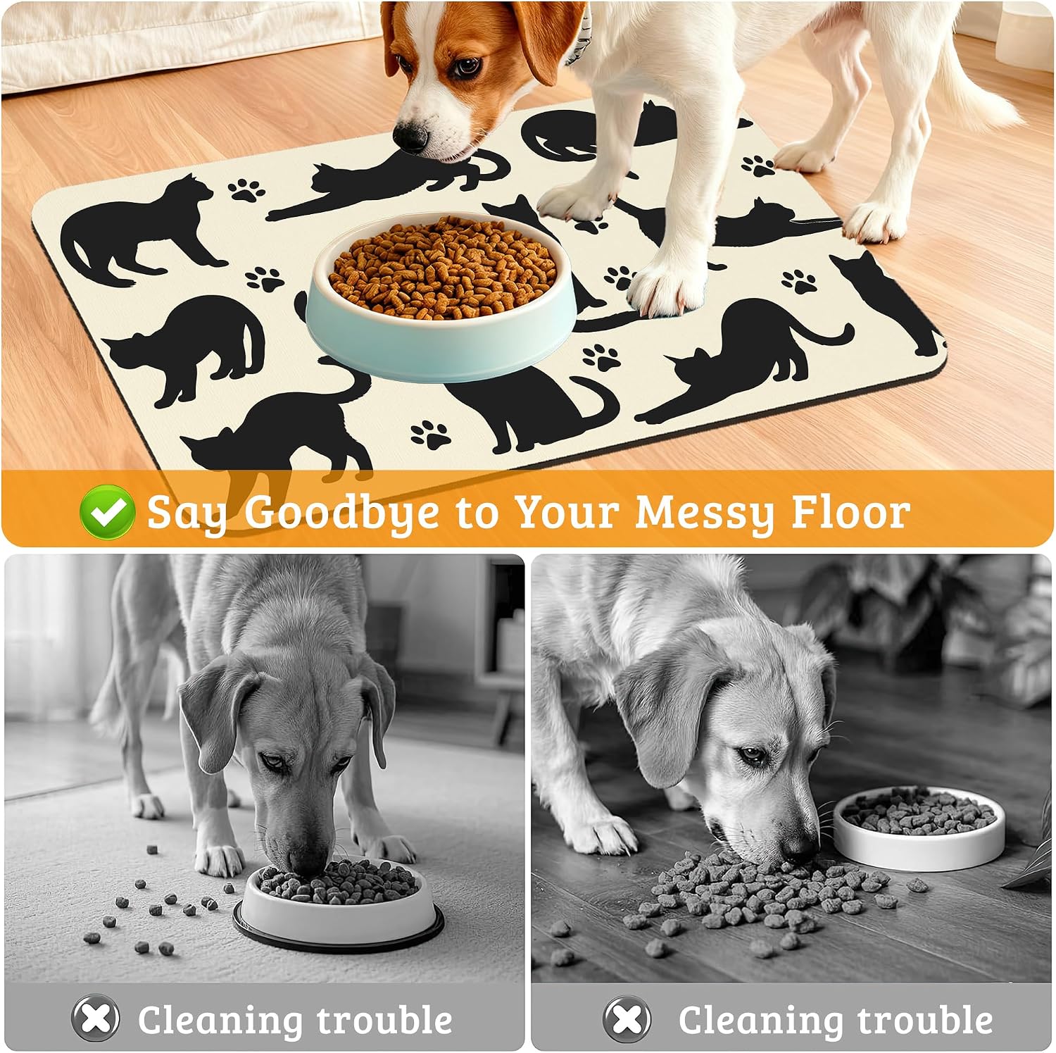 Detalle 2 de Pet Feeding Mat 16" x 24