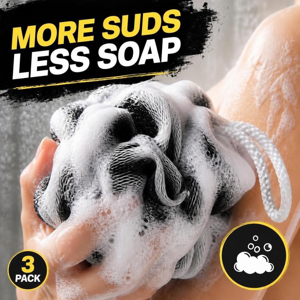 Thumbnail 4 de Tilcare Body Loofah, 3-Pack
