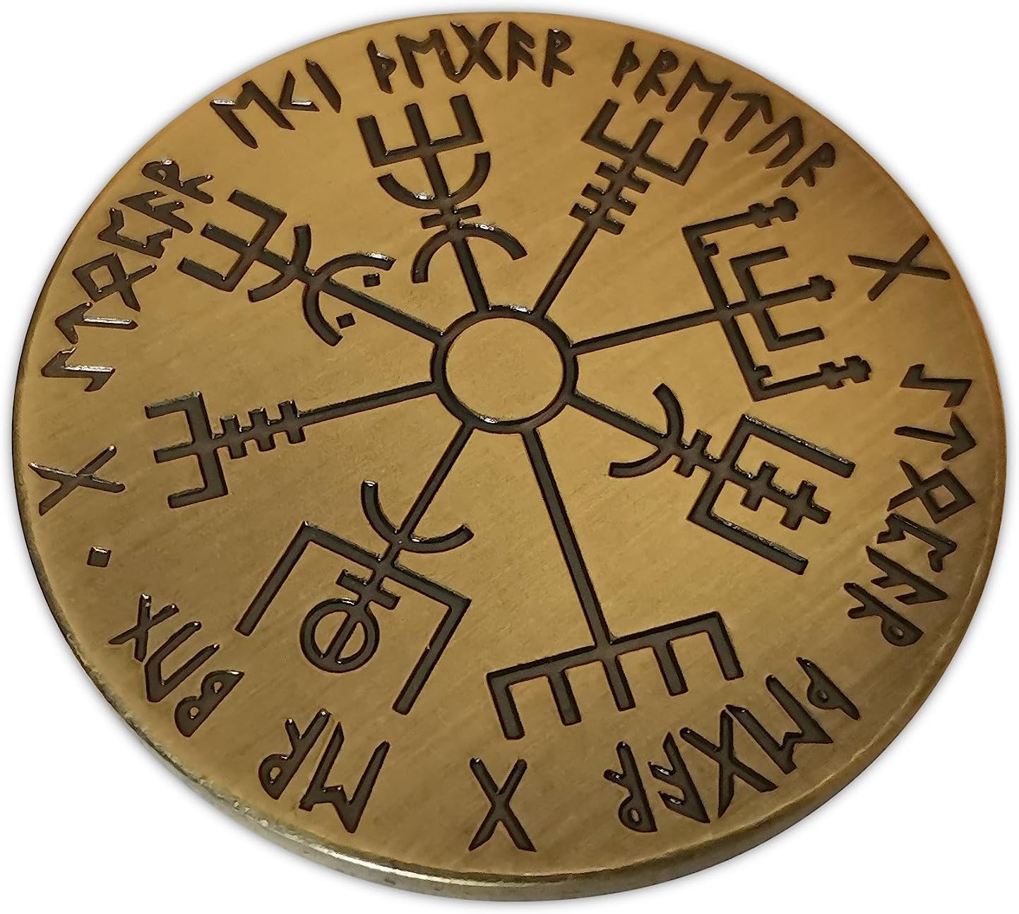 Detalle de Eillwin Viking Coin Compass 40 mm