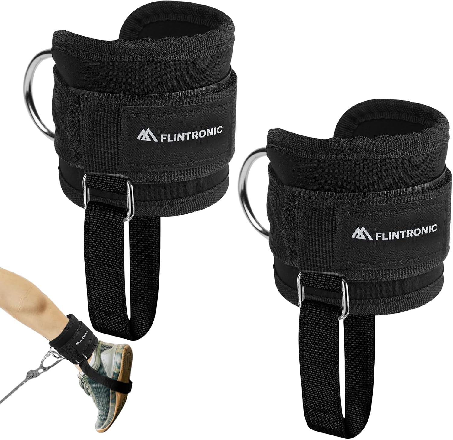 Thumbnail 6 de Flintronic Ankle Straps Adjustable Neoprene 1️⃣ 🏋