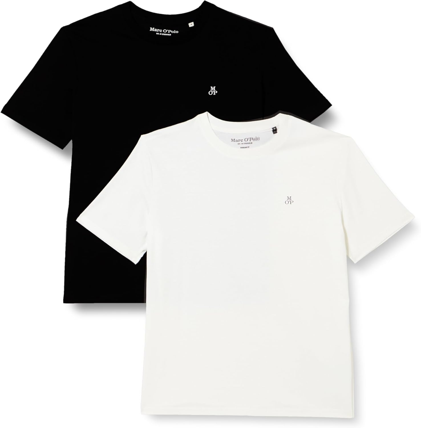 Thumbnail 5 de Marc O’Polo Herren T-Shirt 51556 mit Rundhalsausschnitt aus Bio-Baumwolle (1er Pack)