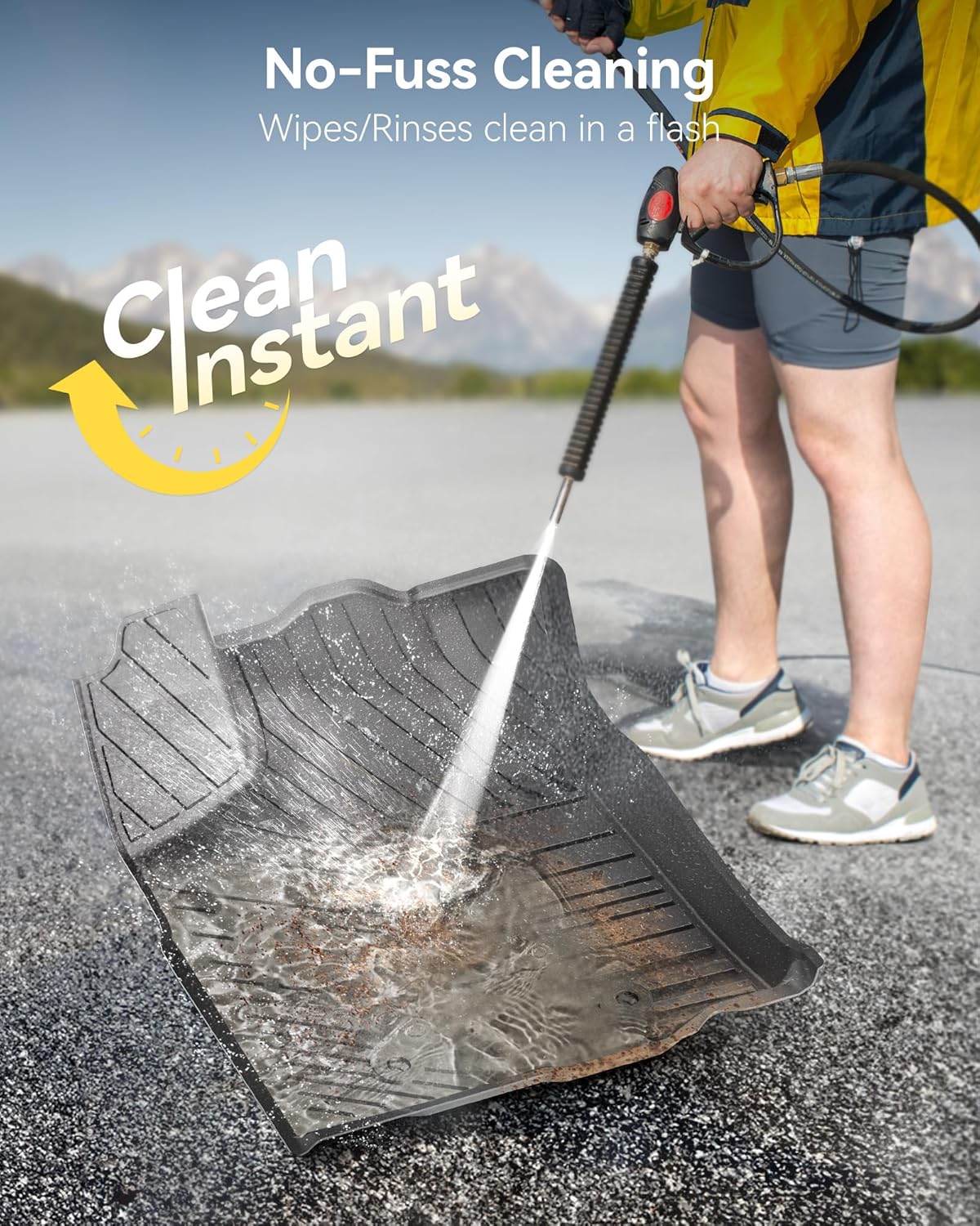 Thumbnail 5 de 3W Floor Mats Toyota Tacoma 2016-2023, TPE Fit