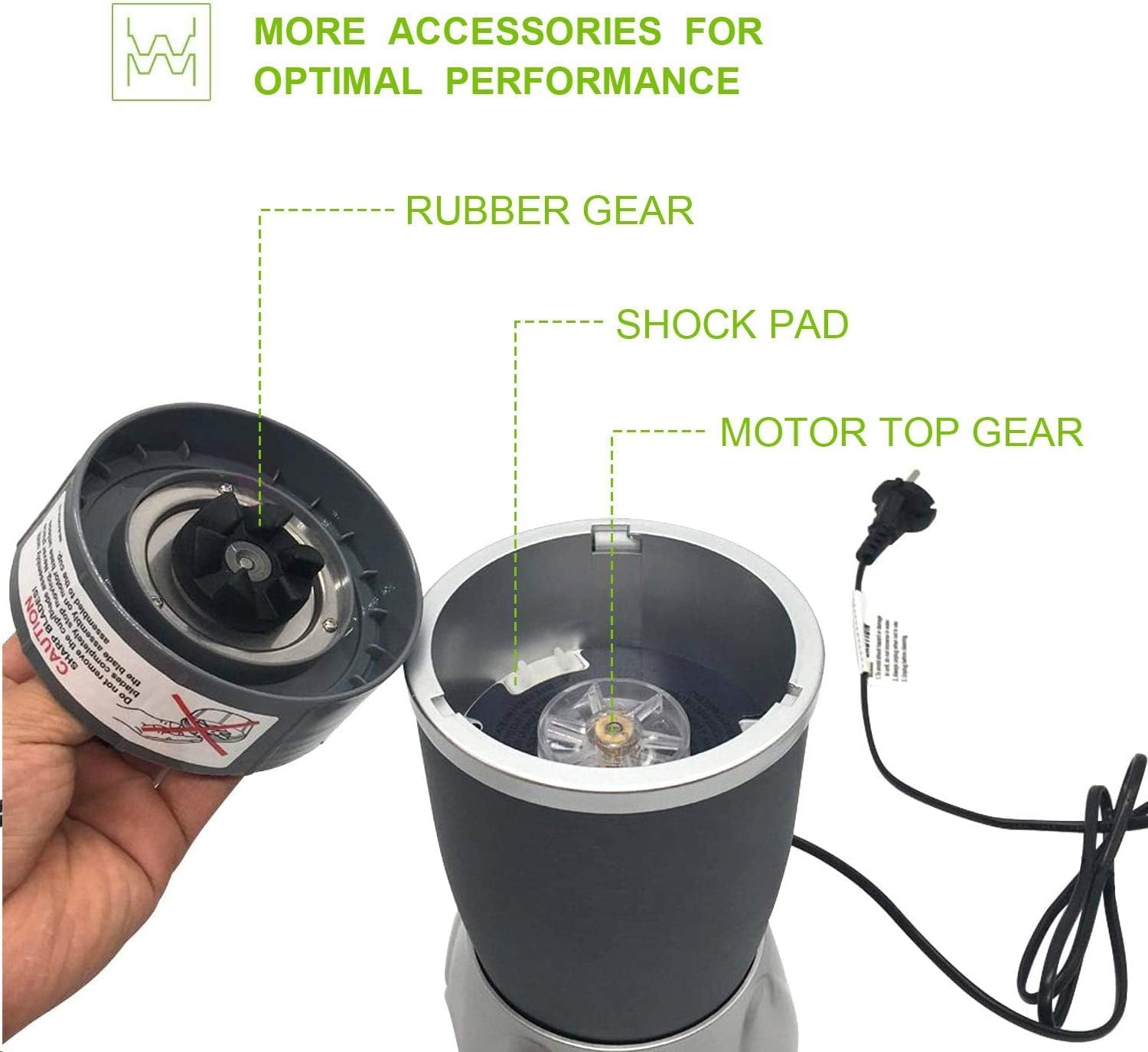 Thumbnail 4 de Nutribullet compatible blade replacement parts