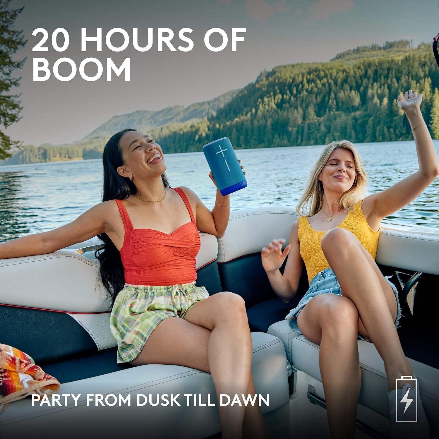 Detalle de Ultimate Ears EVERBOOM Bluetooth Speaker 20‑hour battery