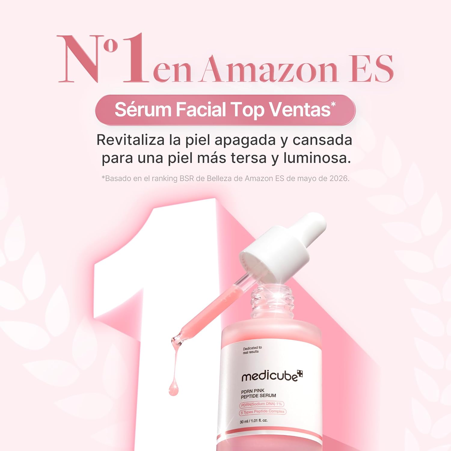 Detalle 2 de medicube Sérum Rosa Salmon PDRN