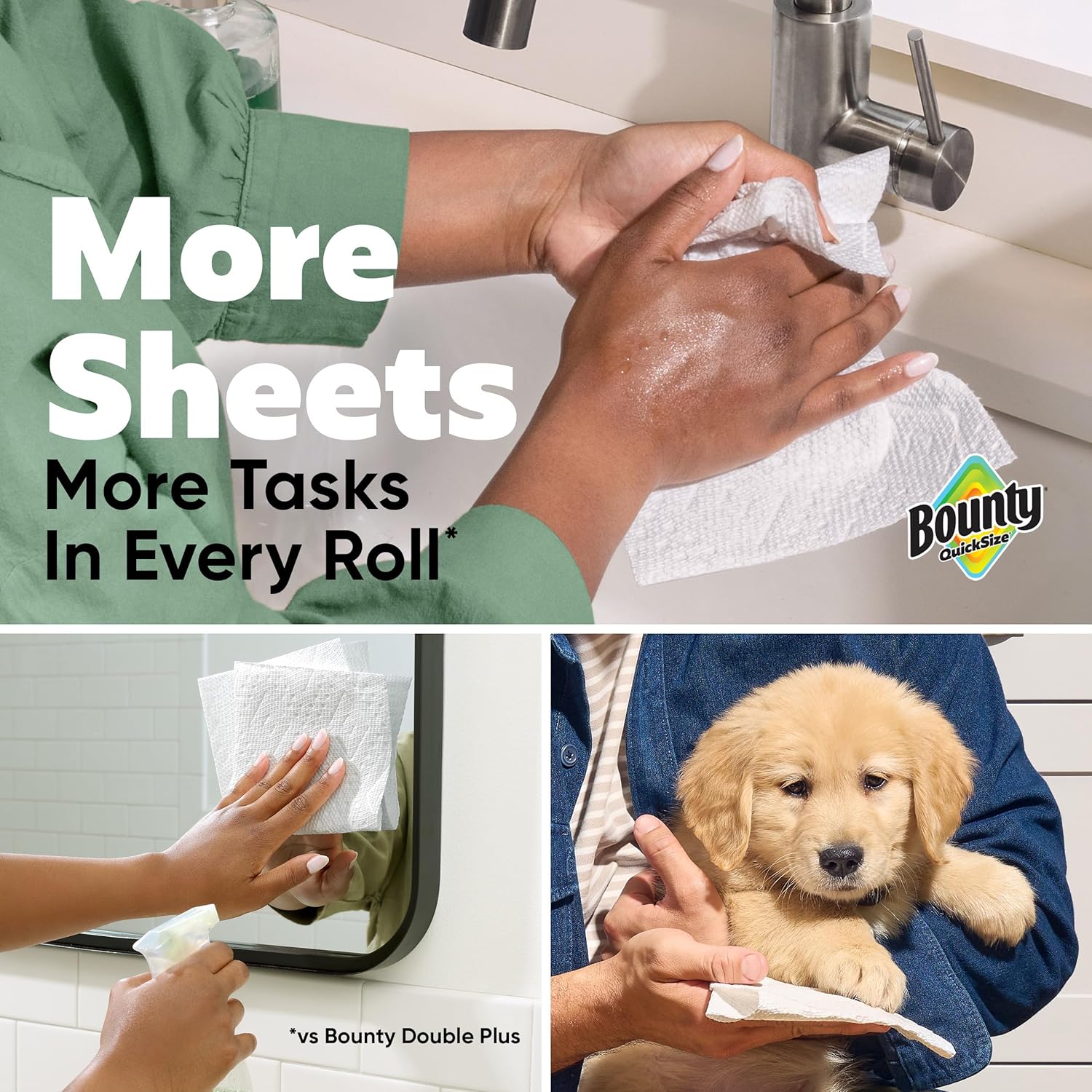 Detalle de Bounty Quick-Size Paper Towels 27 rolls