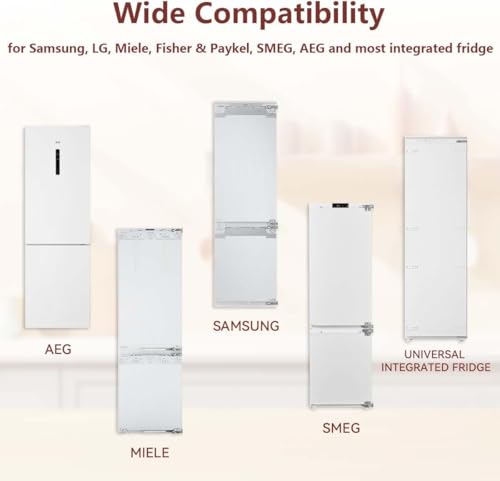 Detalle de SHUOMAO integrated fridge door brackets, ABS