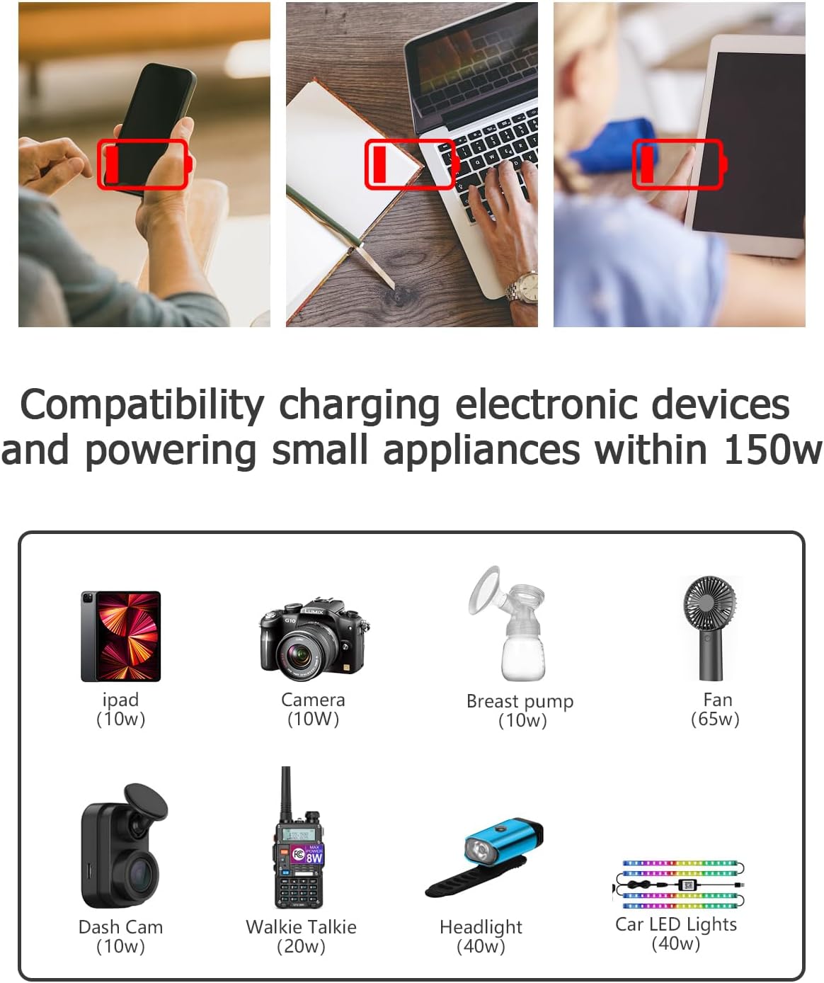 Thumbnail 4 de FOVAL 150W Power Inverter 12V to 110V 🔌