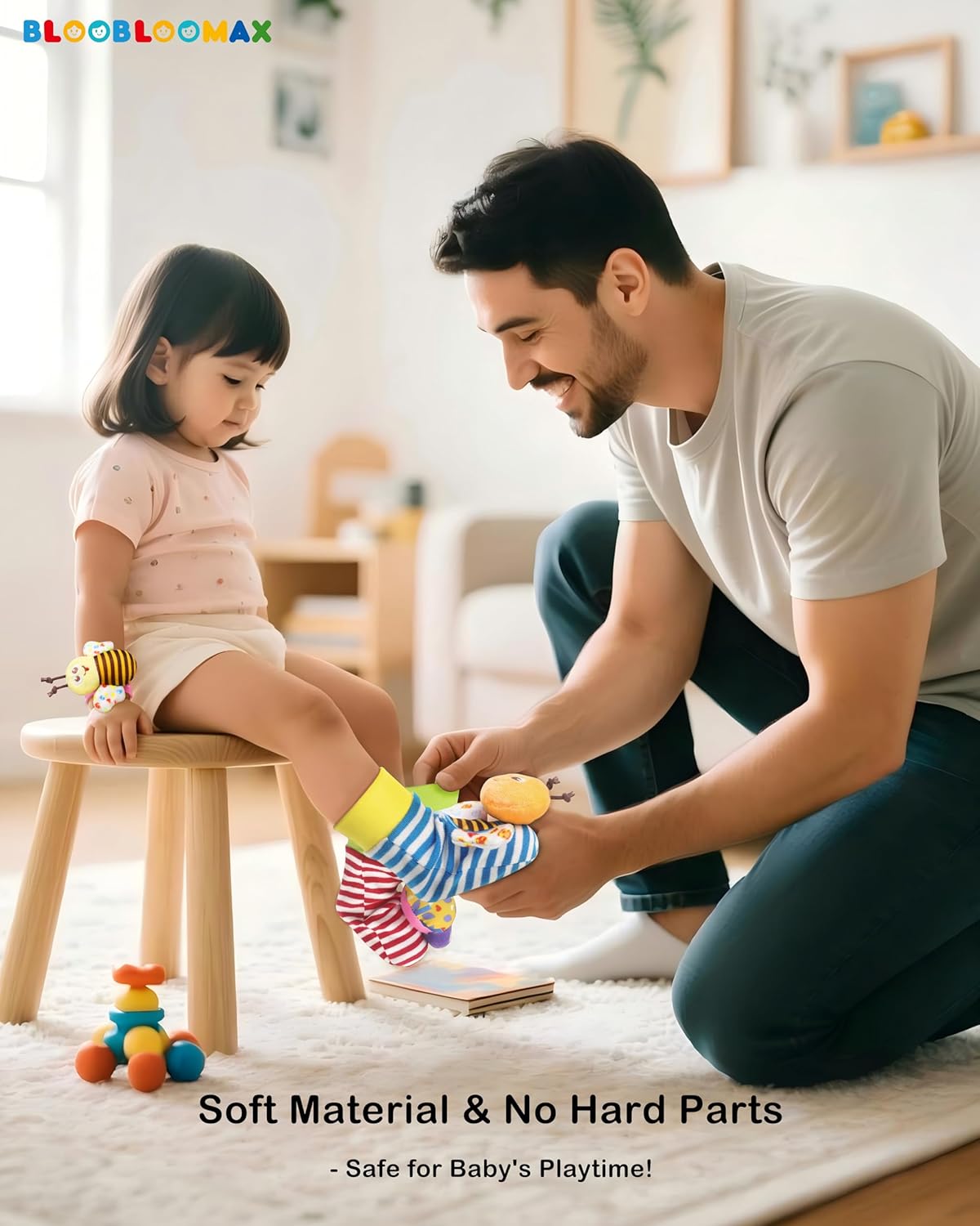 Thumbnail 4 de Bloobloomax Wrist Rattle 0-36M