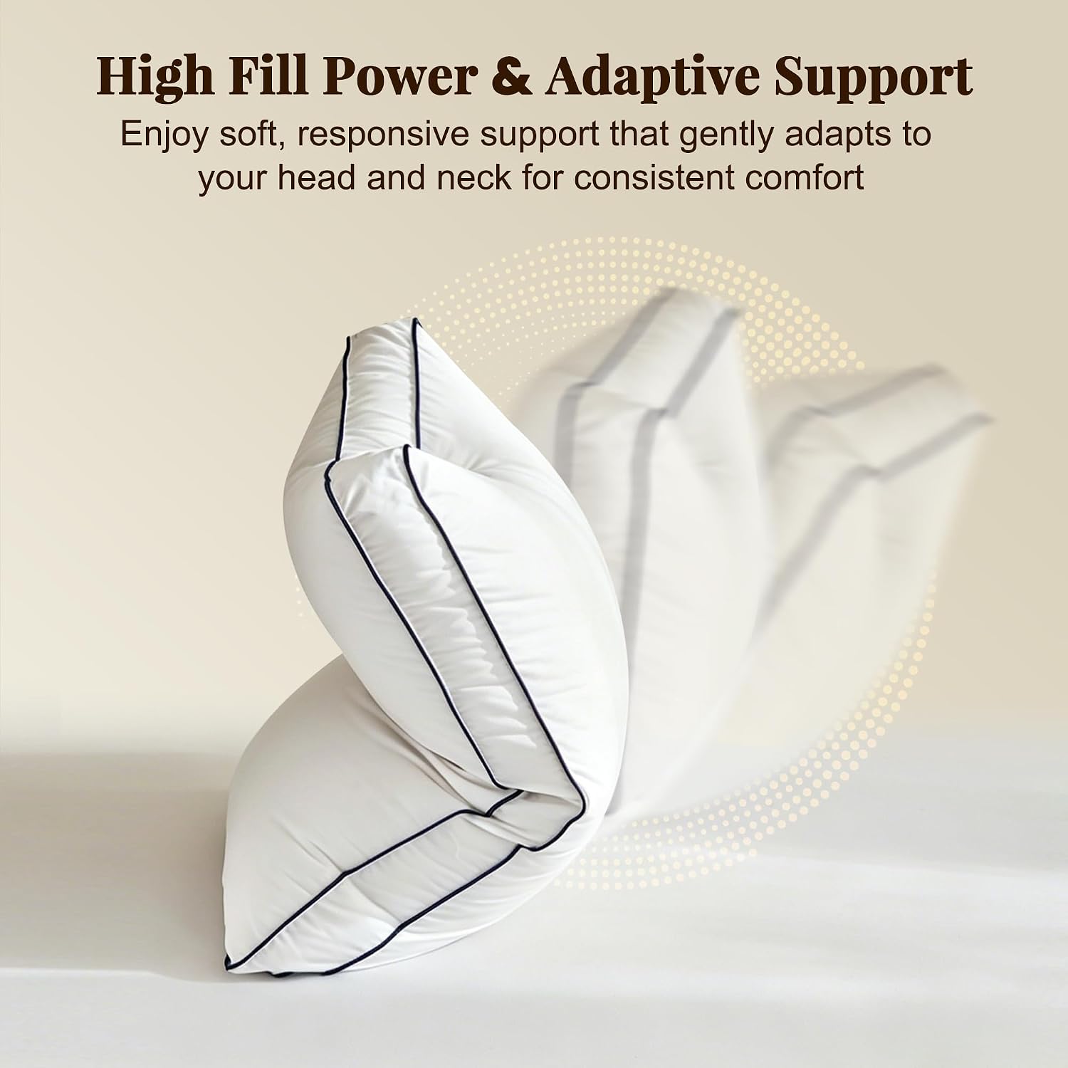 Detalle 2 de Goose Feather and Down Pillows, King Size