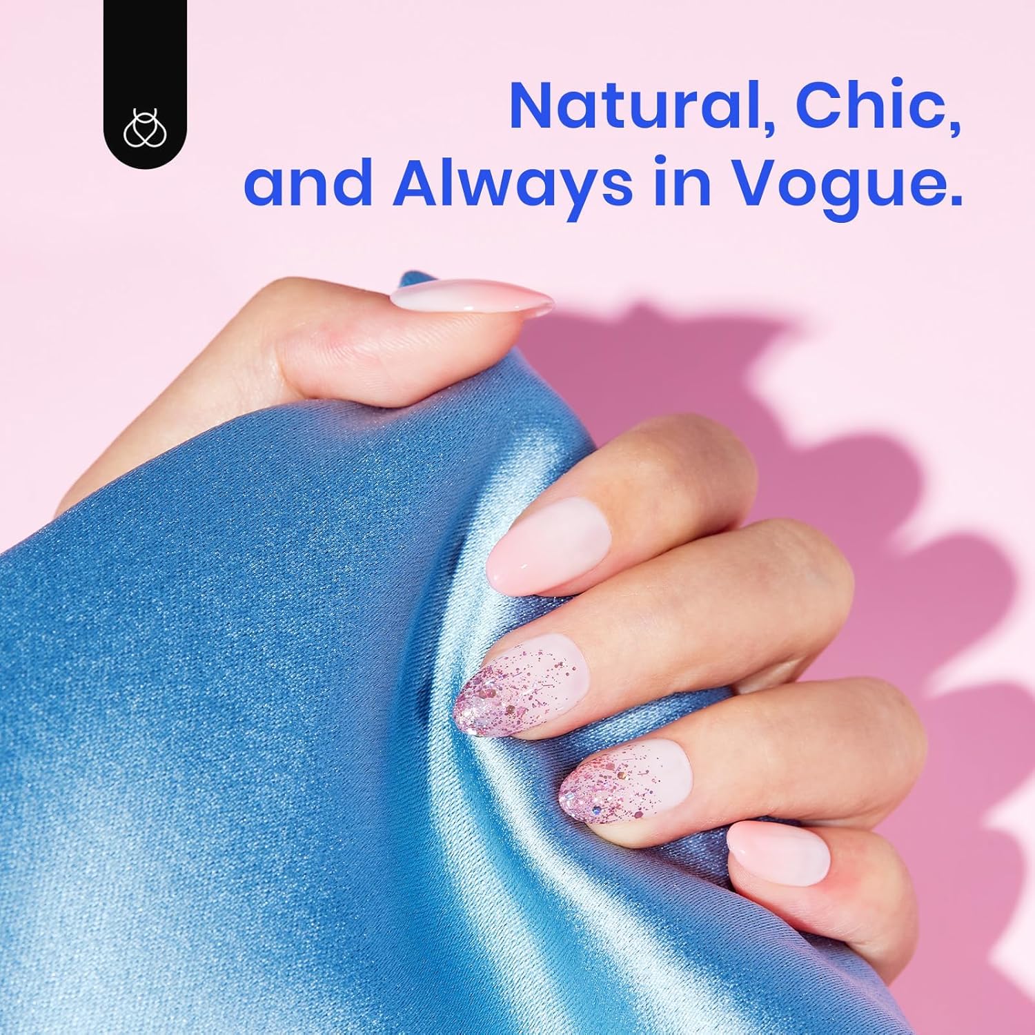 Thumbnail 6 de Beetles Gel Nail Kit Almond Short (500 Pre-Shaped Tips) with UV LED Nail Lamp and 5-in-1 Glue Gel