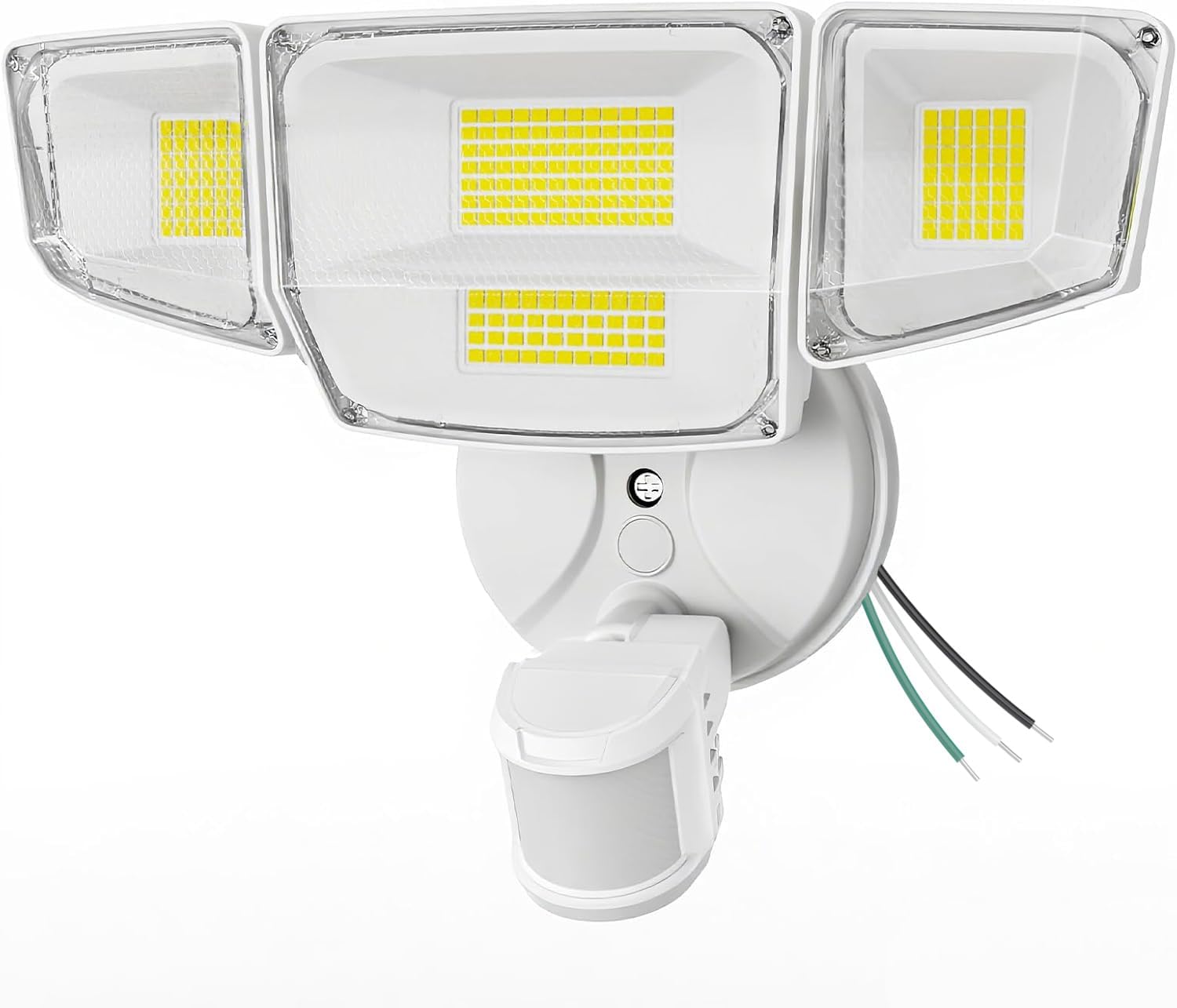Detalle de Abovizo AB22/G90S-4 90W LED Security Light, 4 Heads, 10,000 Lumens