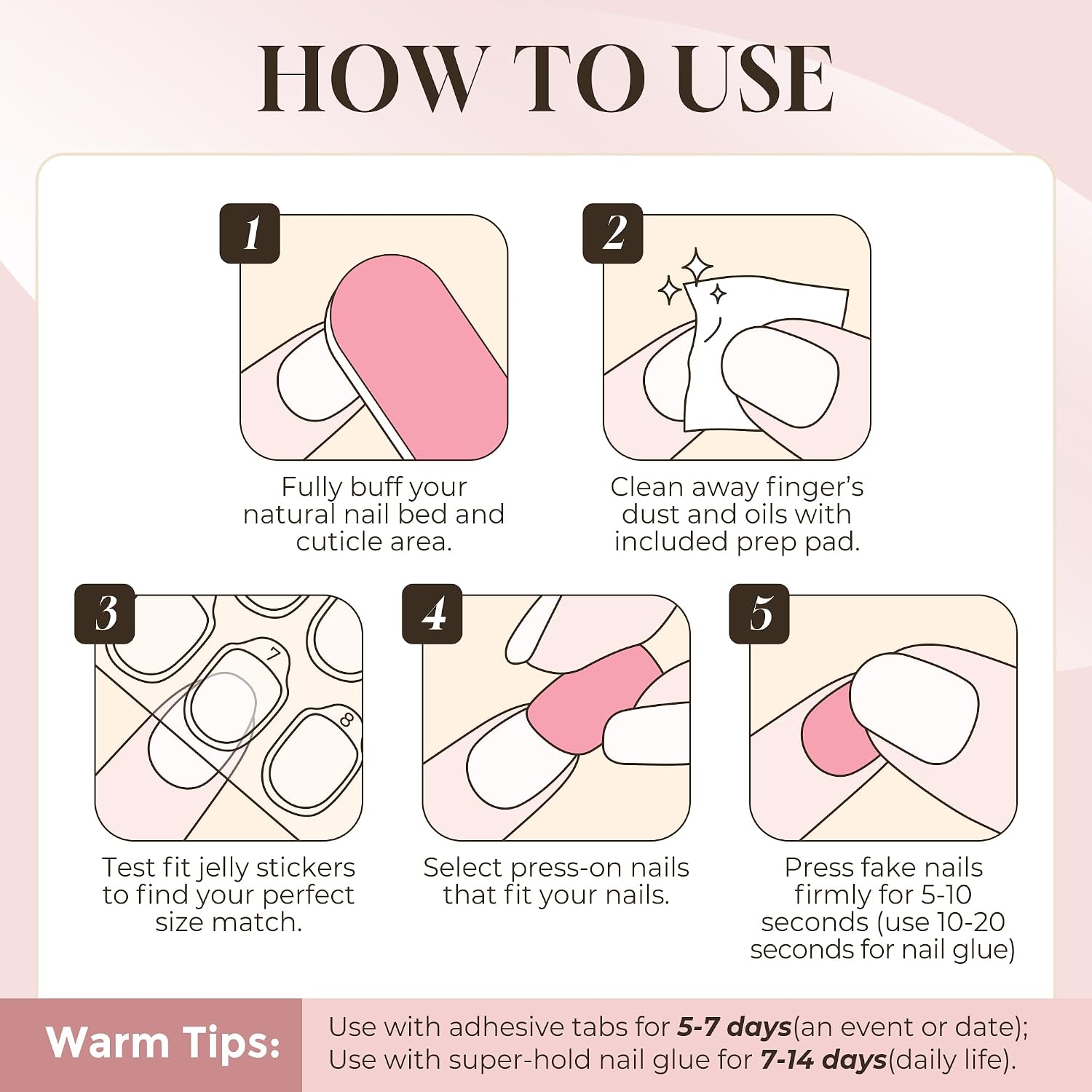 Thumbnail 6 de UNA GELLA Press-On Nails, Soft Gel