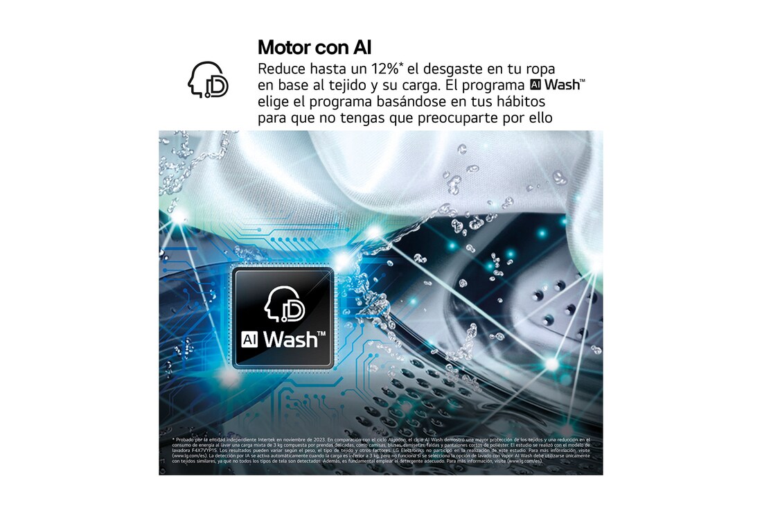 Thumbnail 5 de LG F4X7011TWS Lavadora 11 kg, 1.400 rpm