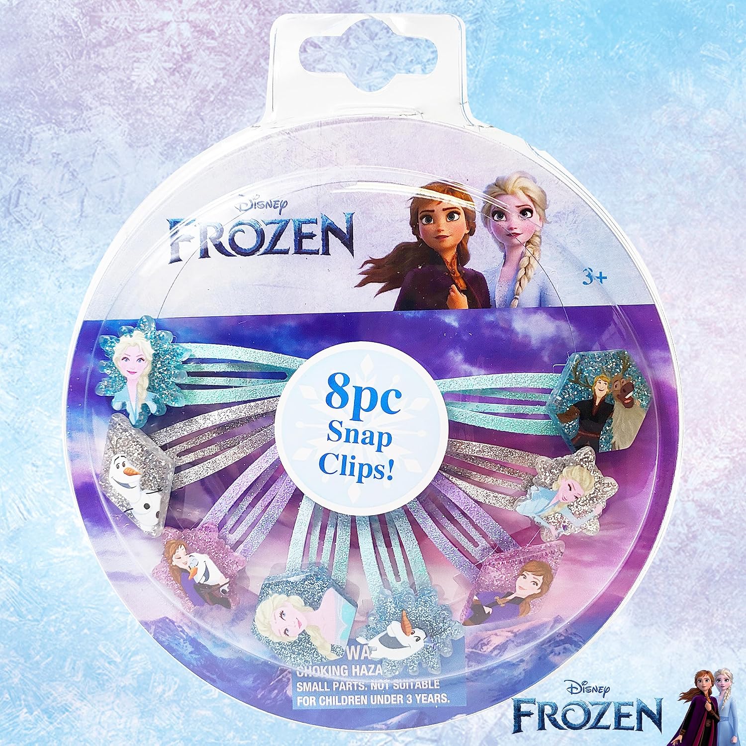 Thumbnail 6 de Disney Frozen Kids Hair Clips 8 Pack 🎀