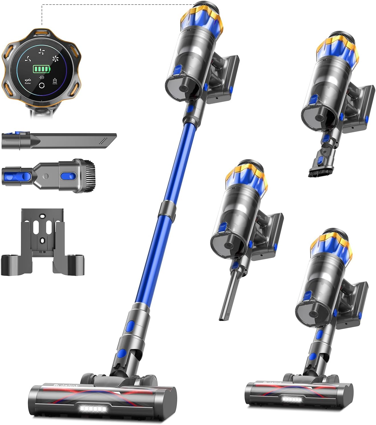 Detalle de Akku Staubsauger 45000Pa 1,6L – kabellos, 65 Min. 🧹