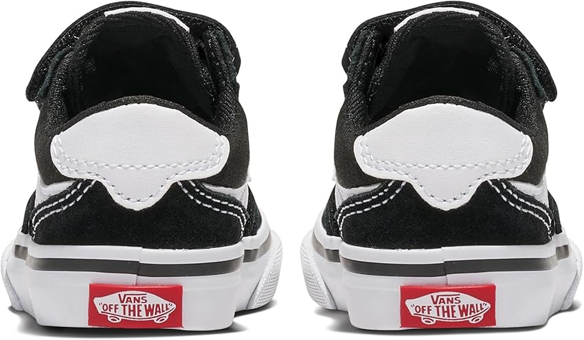 Thumbnail 2 de Vans Brooklyn LS V Suede Canvas Black White talla 26