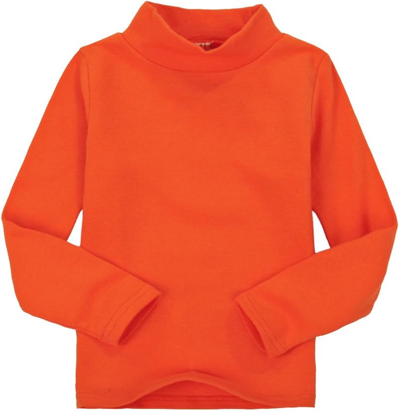 Detalle de CuteOn Kids long-sleeve high neck cotton t-shirt (2–6 years)