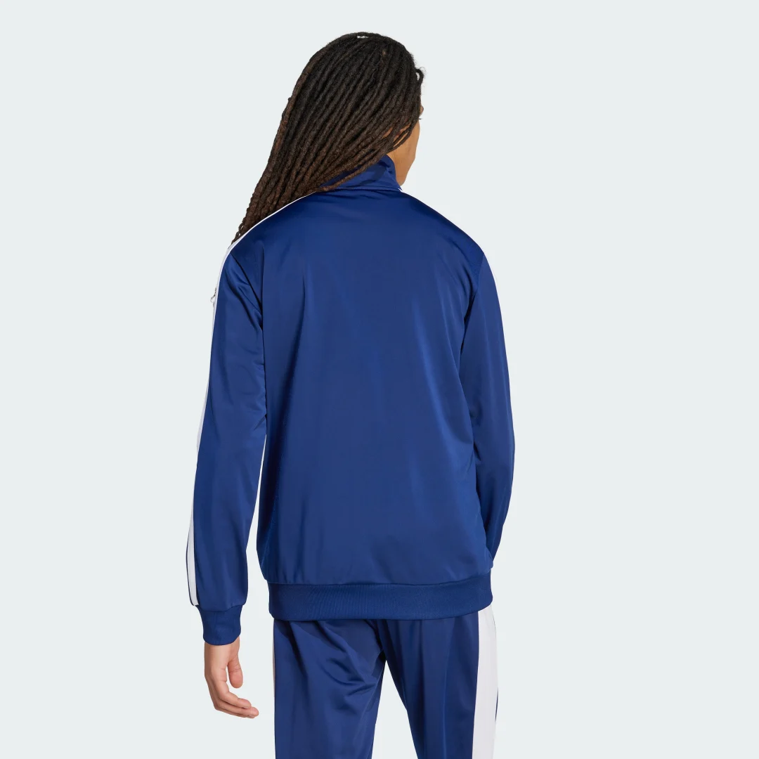 Detalle 2 de adidas Colourblock Track Top azul: chaqueta tipo track con diseño colorblock
