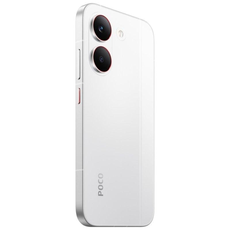 Detalle de POCO X8 Pro 5G 8GB/256GB con pantalla 6,59" en blanco