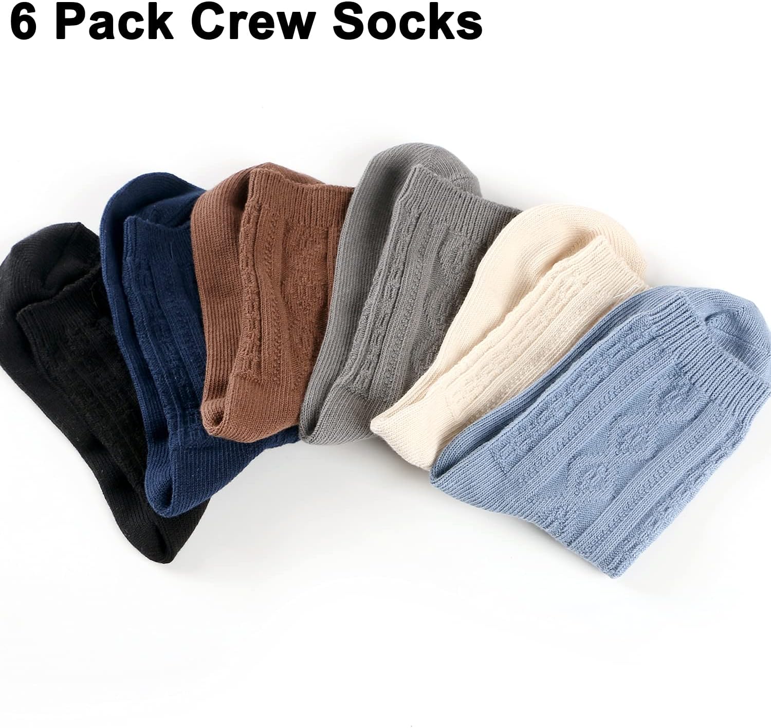 Thumbnail 4 de Mcool Mary Women's Crew Socks, 6-Pack