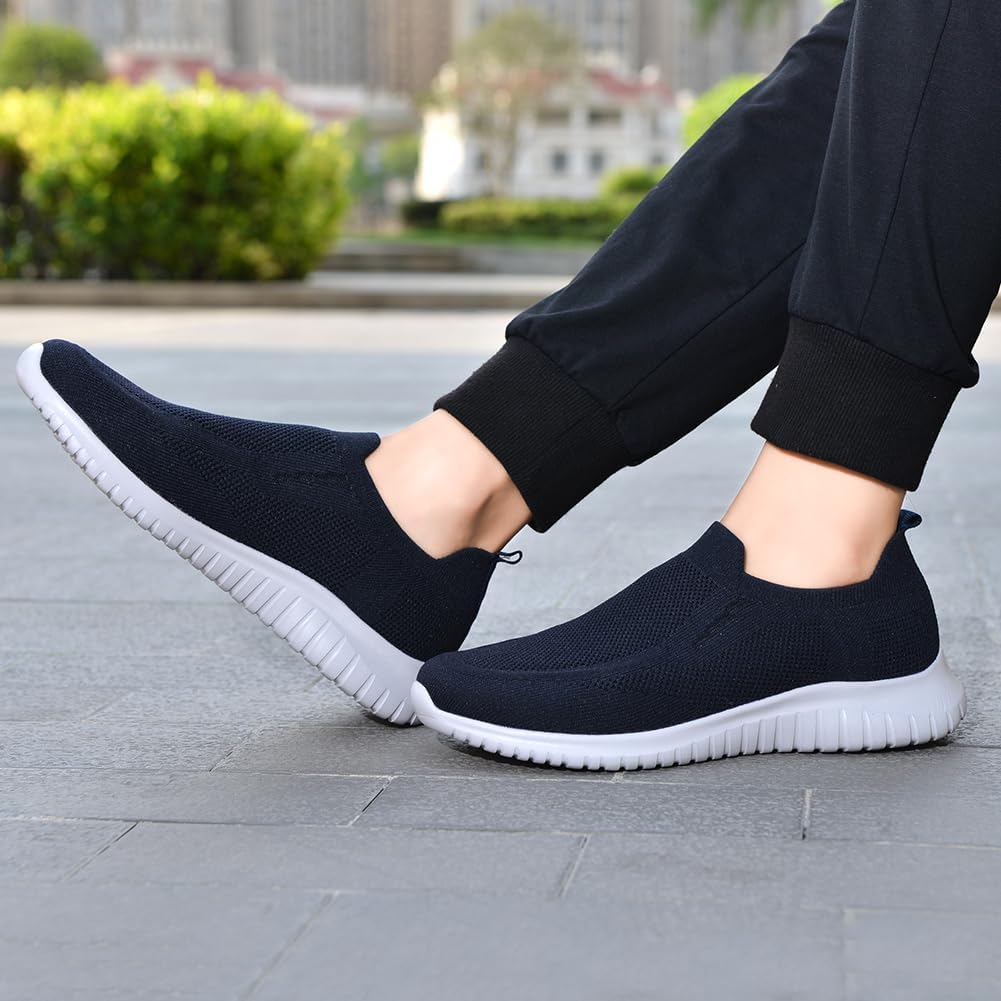 Thumbnail 3 de TIOSEBON Mens Slip on Trainers: Lightweight Casual Tennis Shoes for Everyday Comfort