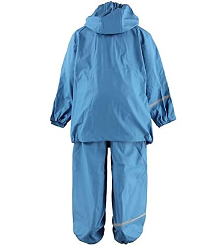 Detalle de CeLaVi Zweiteiliger Regenanzug für Bambino Blu 728, Taglia 120 (122) – Due pezzi impermeabili in colori vivaci
