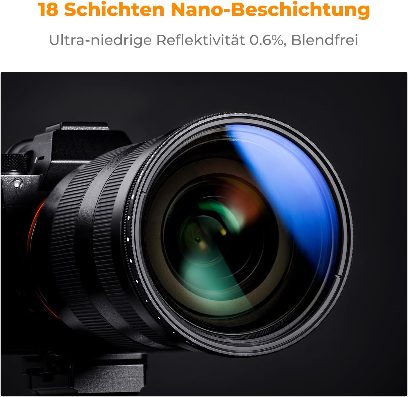 Thumbnail 5 de K&F CONCEPT Nano ND-Filter 67 mm