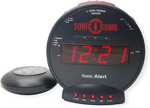 Geemarc Sonic Bomb - Reloj Despertador con Vibración 🌟