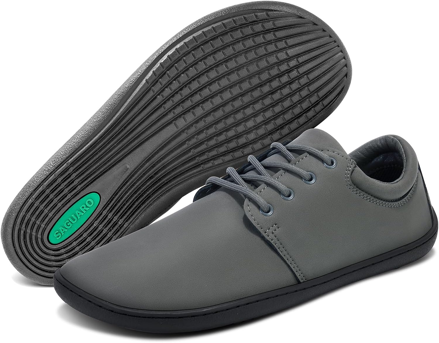 SAGUARO Scarpe Barefoot Uomo Noble II – Wide Toe Box (Gr. 36-48), stile casual-formale