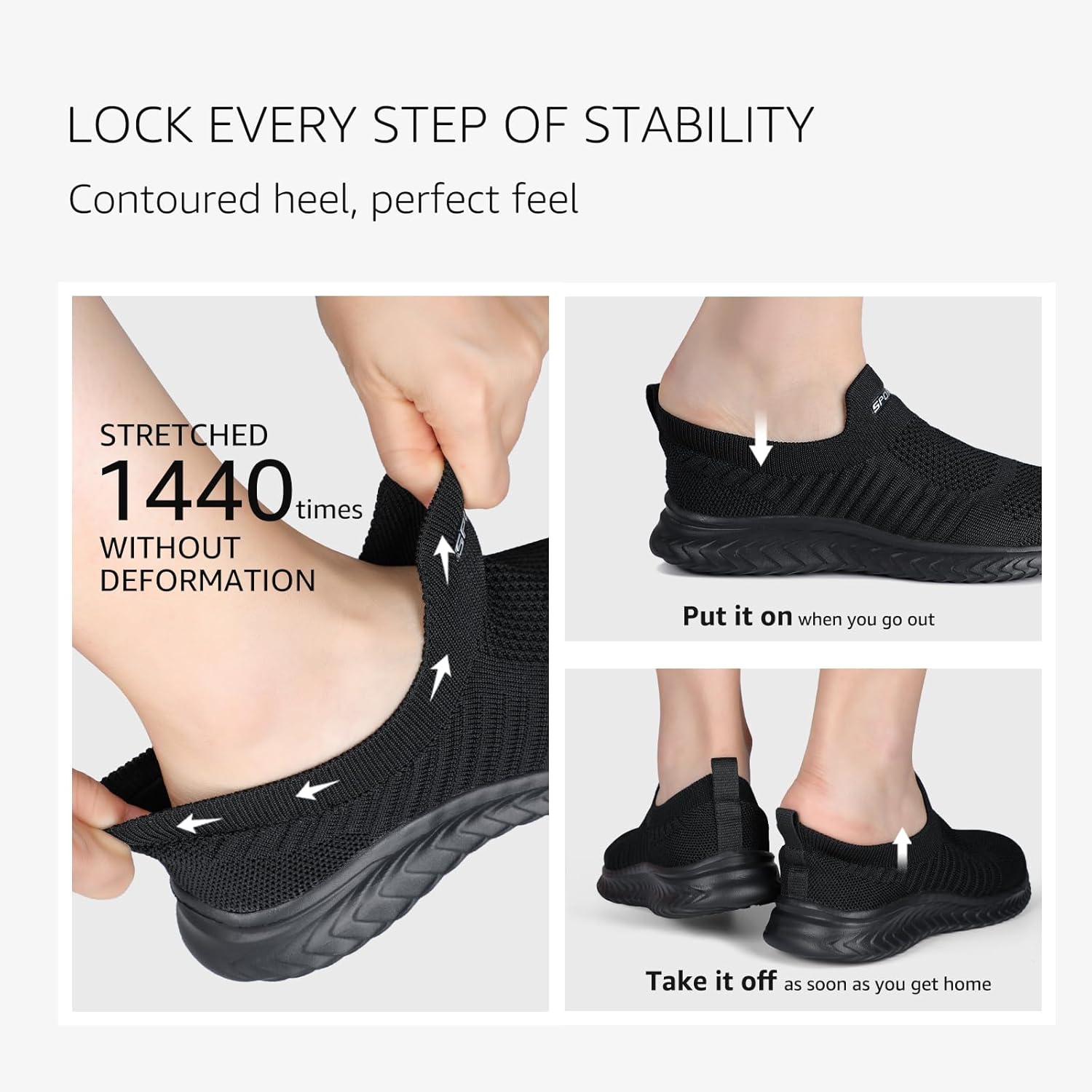 Thumbnail 3 de HKR Basket Femme Respirantes — Chaussures de Running légère et confortables (35–42 EU)