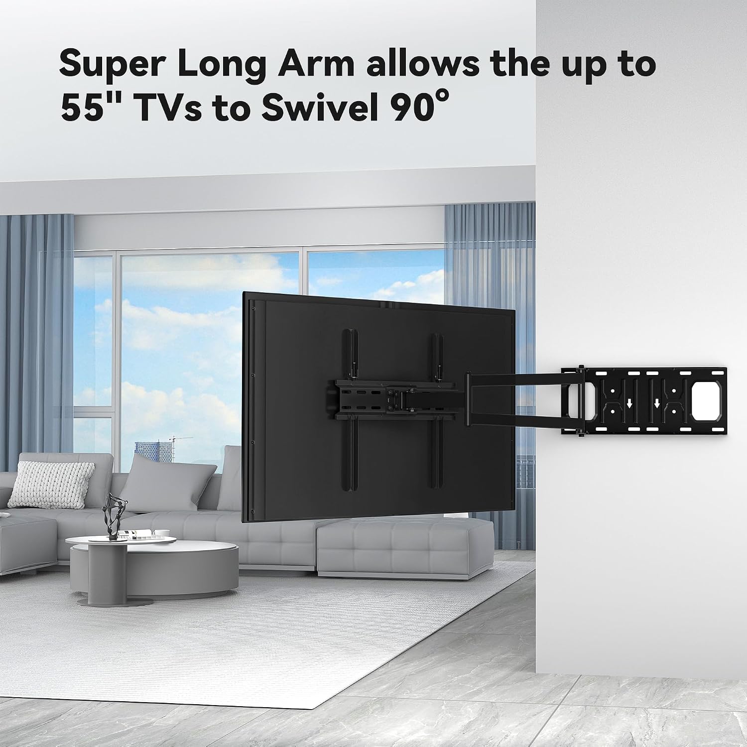 Thumbnail 5 de FORGING MOUNT Long Reach TV Wall Bracket 650mm