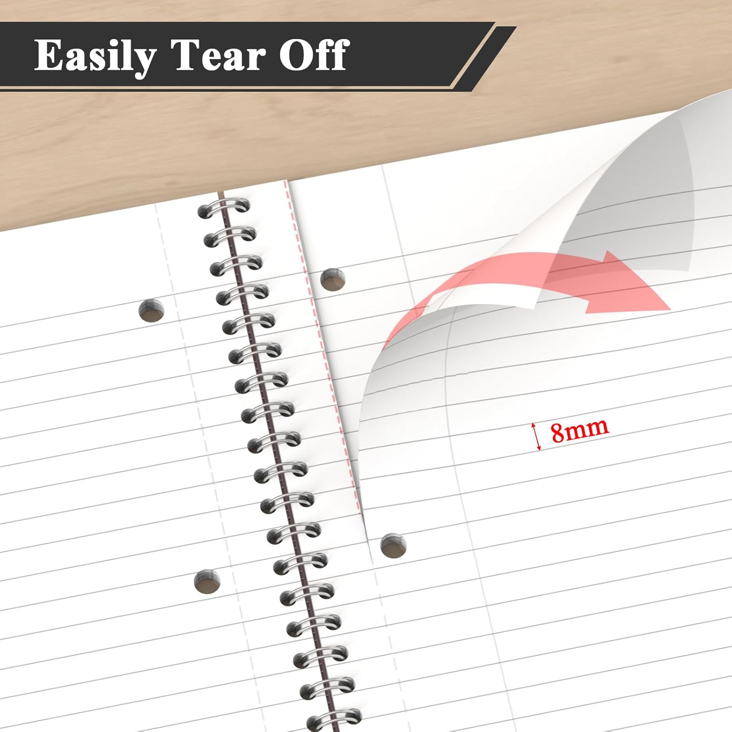 Thumbnail 2 de Smarpau Notebook A4 8 mm Lined