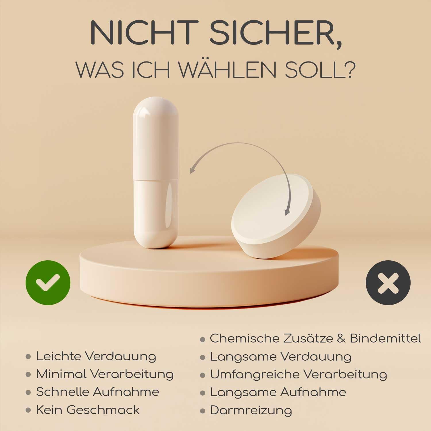 Detalle 2 de Raibu D-Mannose Kapseln mit Cranberry – Hochdosierte Unterstützung für Harnwege