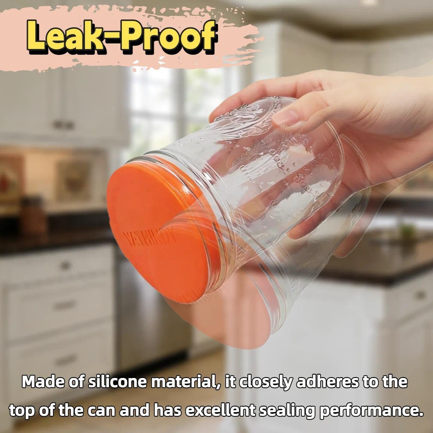 Thumbnail 6 de Original Creator Silicone Mason Jar Lids