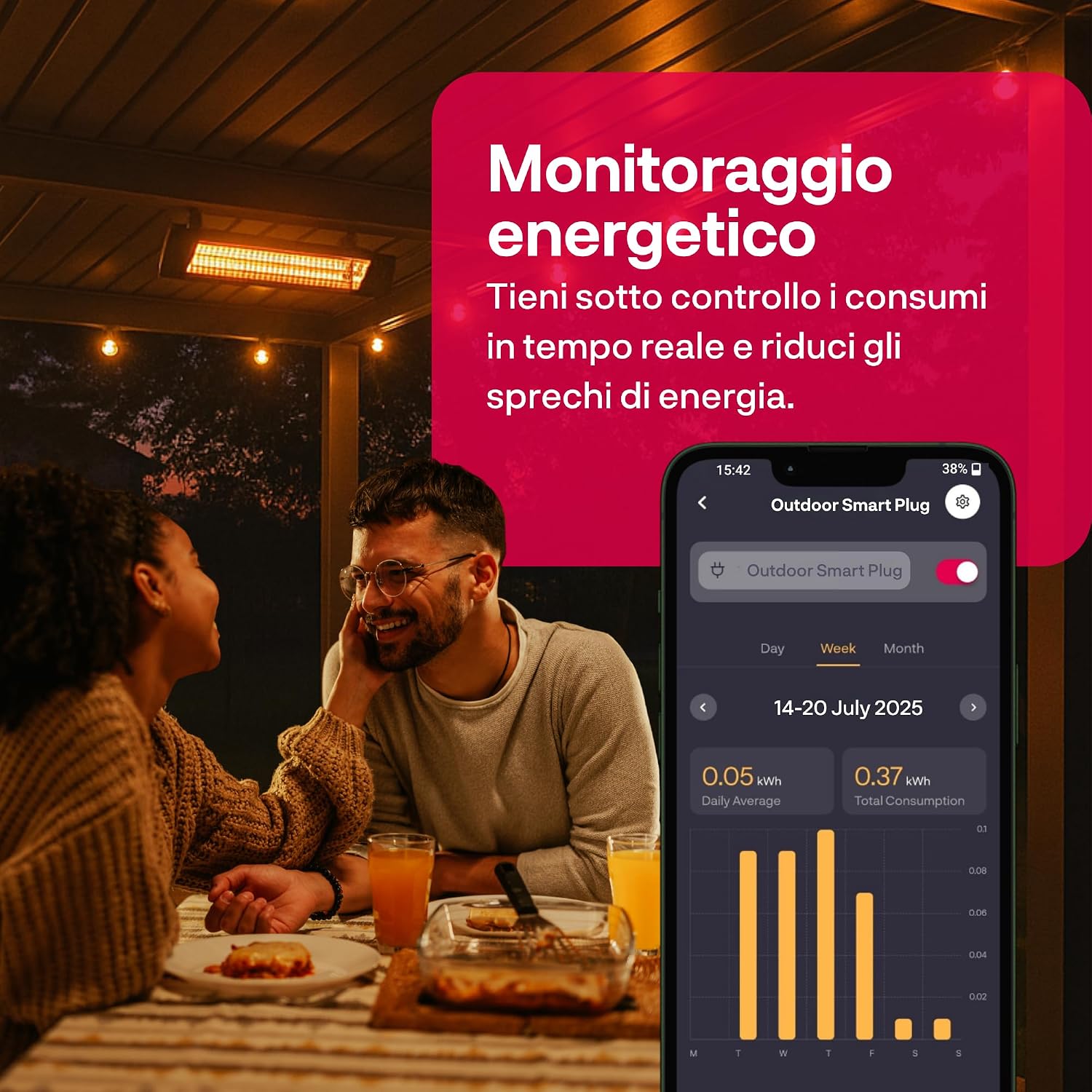 Thumbnail 2 de Innr Zigbee presa smart esterno 16A