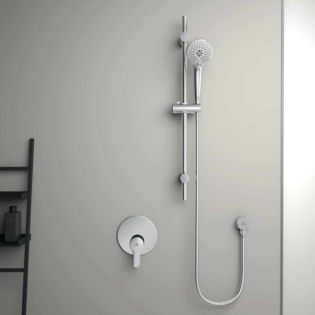 Thumbnail 4 de Ideal Standard A7184AA Alpha: miscelatore incasso doccia, completo, cromato