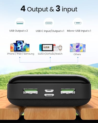 Thumbnail 4 de Bextoo 22.5W Fast Charging Power Bank 27000mAh USB C Portable Charger
