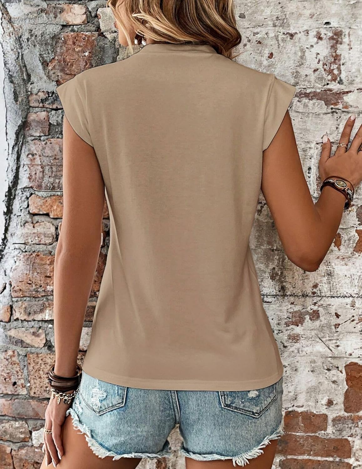 Thumbnail 4 de ZEAGOO Top Damen Basic Tanktop – Ärmellose Bluse im Rundhals-Design