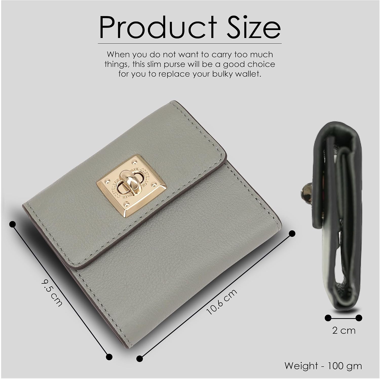 Thumbnail 1 de Paul Costelloe women’s wallet, genuine leather