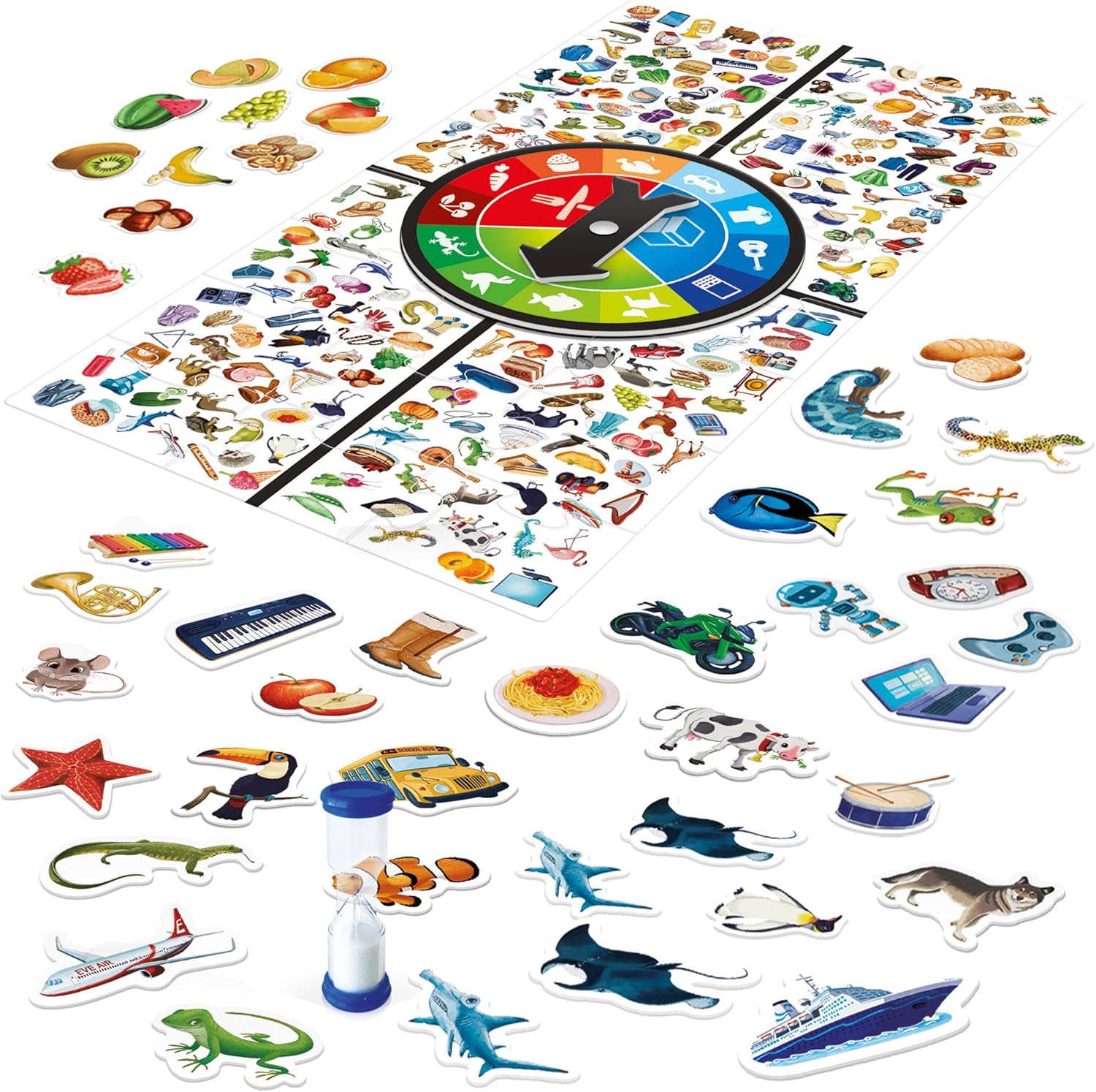Detalle 2 de HEADU Observaction – Concentration et Logique, Jeu de Société pour enfants (5–10 ans) – Made in Italy