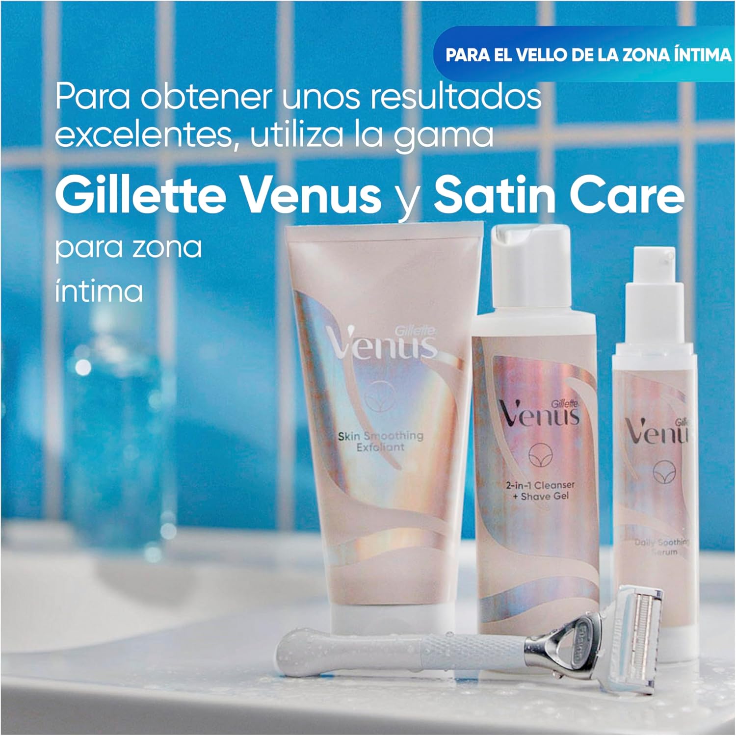 Thumbnail 5 de Gillette Venus Maquinilla depilación íntima, 5 recambios 🪒