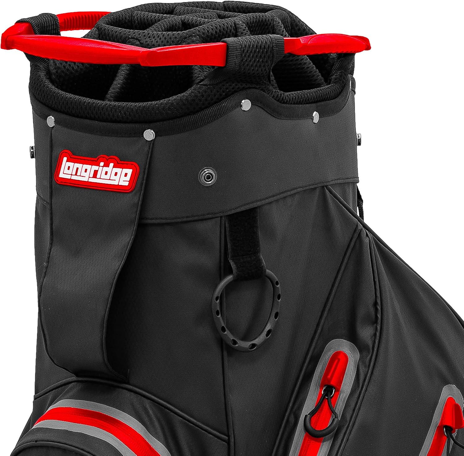 Detalle 2 de Longridge Aqua 2 – wodoodporna torba golfowa na wózek, 14 przegródek, 2,2 kg