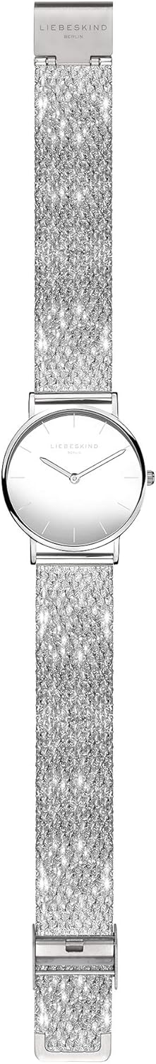 Thumbnail 4 de LIEBESKIND BERLIN Damenuhr Runde Quarzuhr 34 mm mit Glitter Meshband