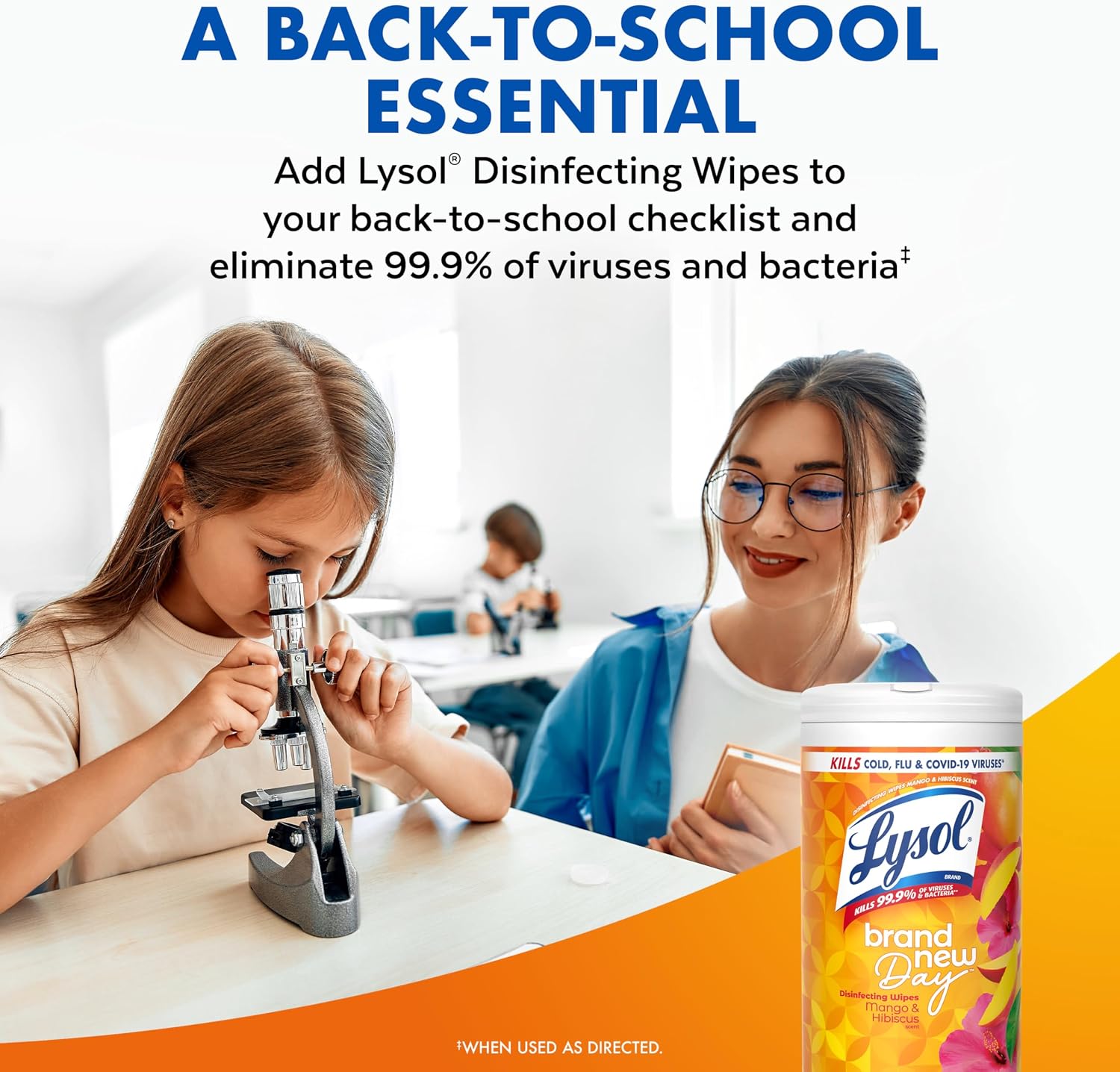 Thumbnail 6 de Lysol Disinfecting Wipes, Cleaner, Lemon + Mango + Linen, 80 ct (4 Pack)