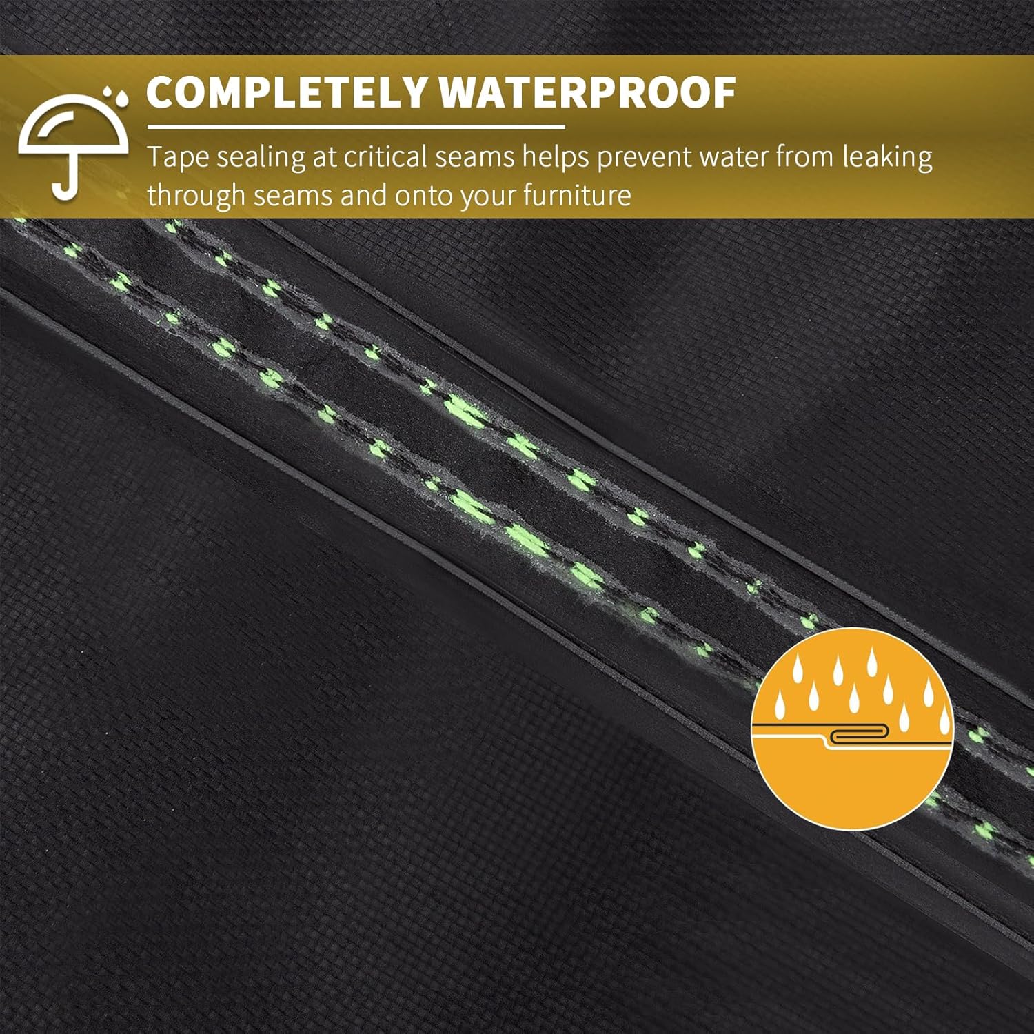 Thumbnail 3 de BEEWAY BBQ Cover 145cm x 61cm x 122cm