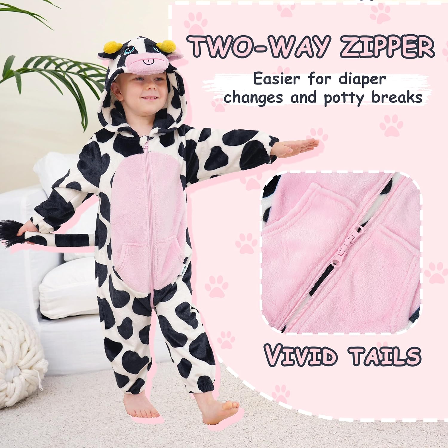 Thumbnail 2 de LOLANTA Baby Cow Costume Romper