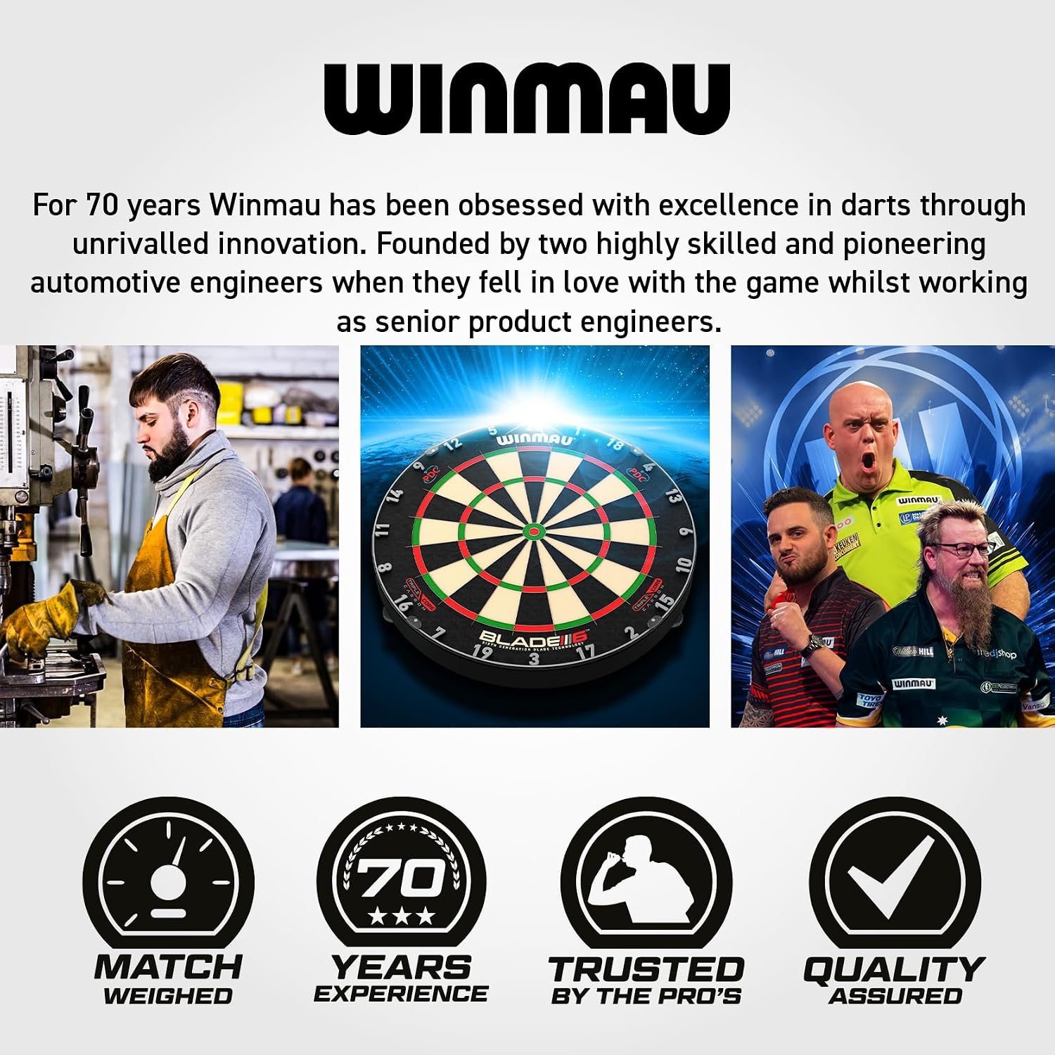 Thumbnail 5 de Winmau Blade 6 Triple Core Dartboard